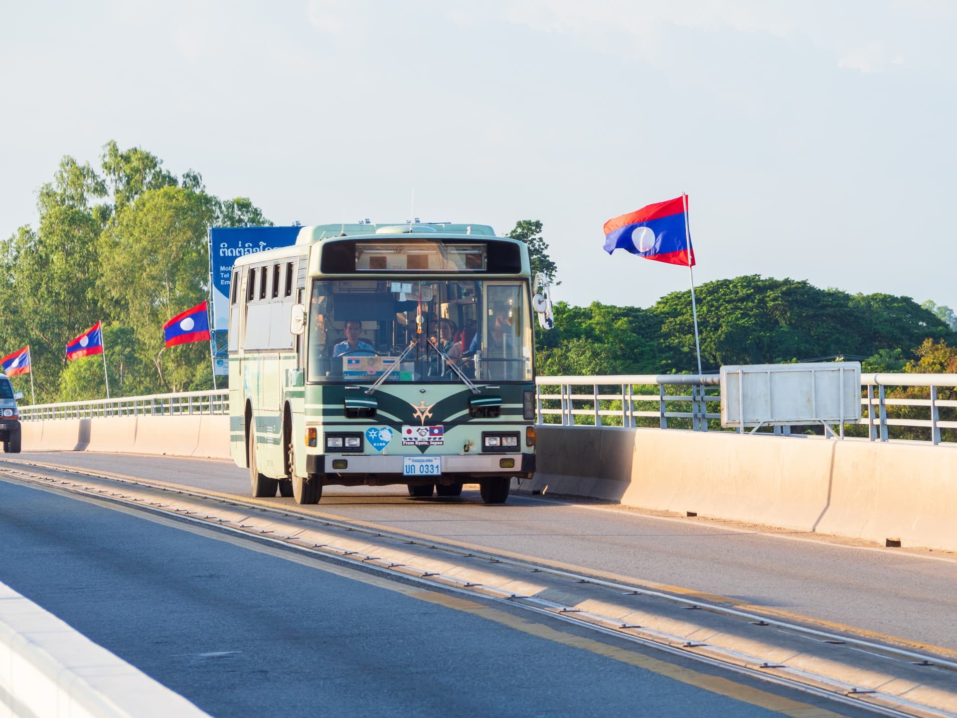 Raggiungere le diverse città del Laos in autobus